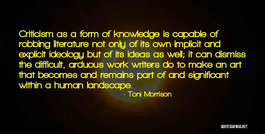 Landscape Art Quotes By Toni Morrison Landscape Art Quotes By Toni Morrison