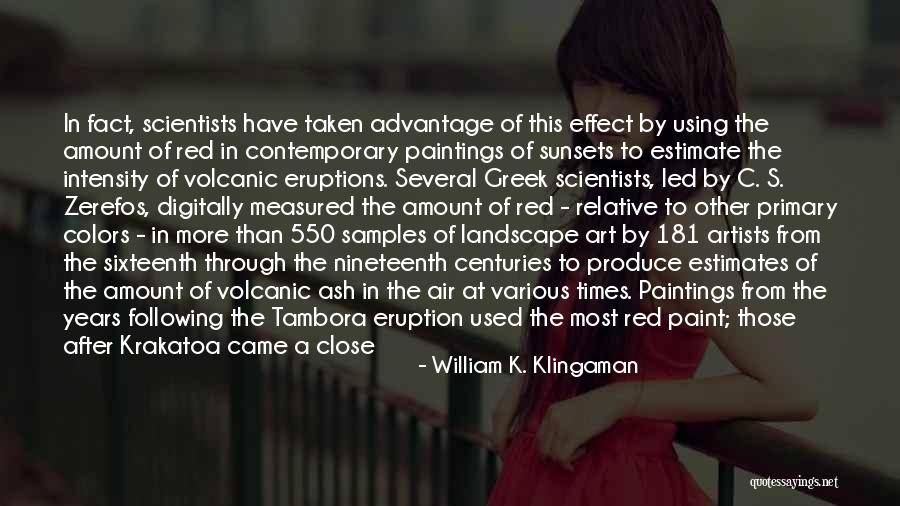 Landscape Art Quotes By William K. Klingaman Landscape Art Quotes By William K. Klingaman