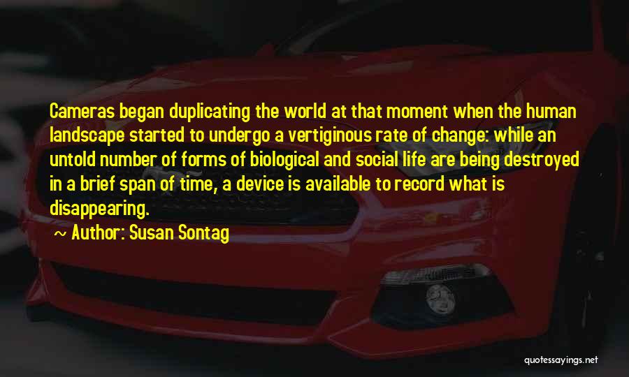 Landscape Photography Quotes By Susan Sontag