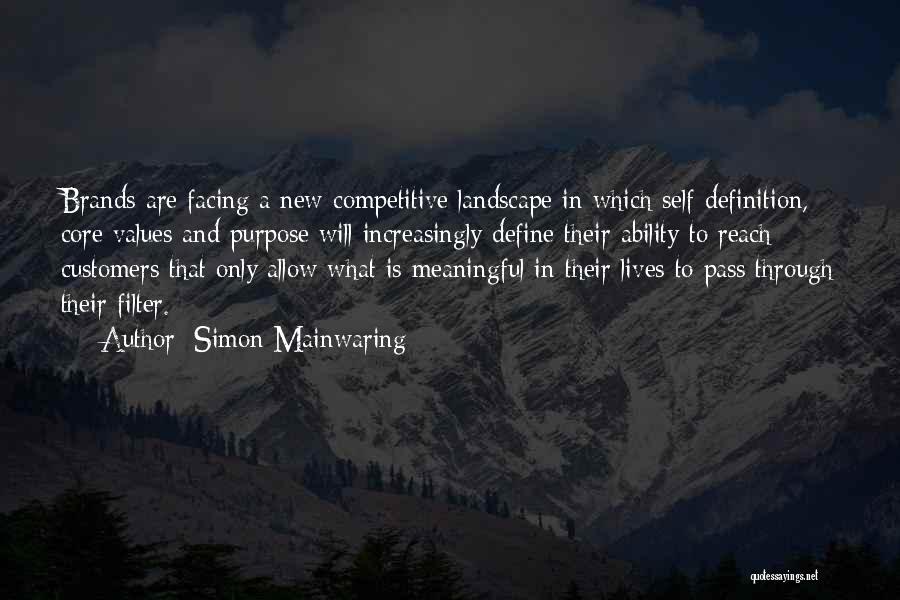Landscape Quotes By Simon Mainwaring