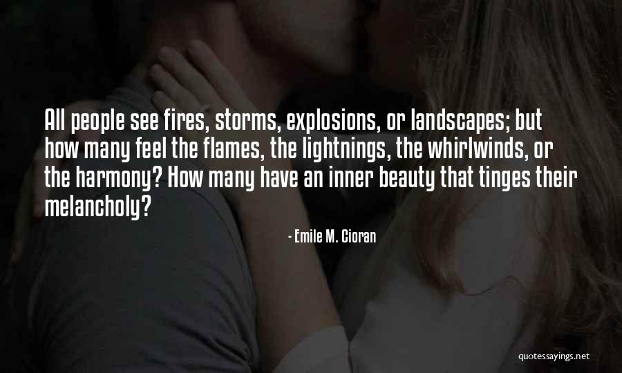 Landscapes Quotes By Emile M. Cioran