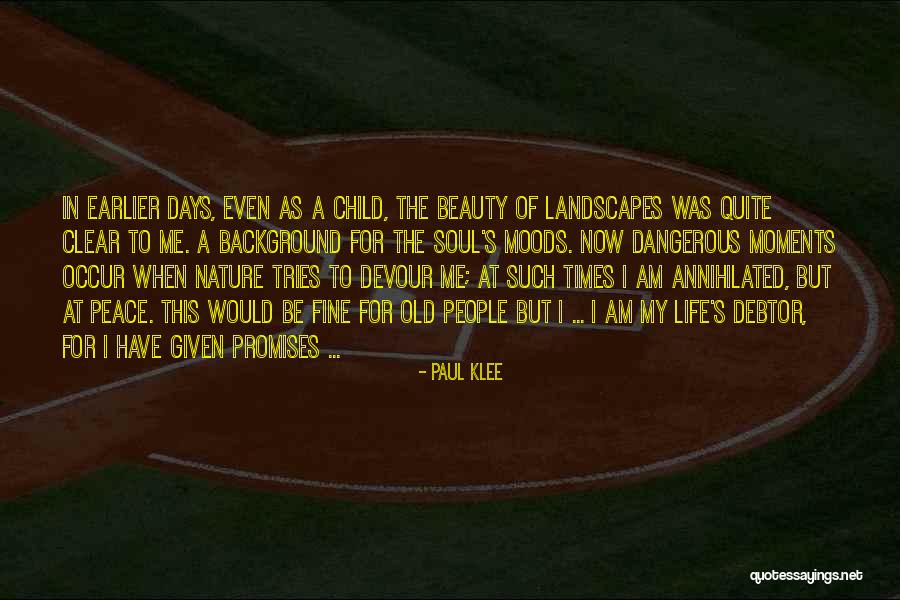 Landscapes Quotes By Paul Klee