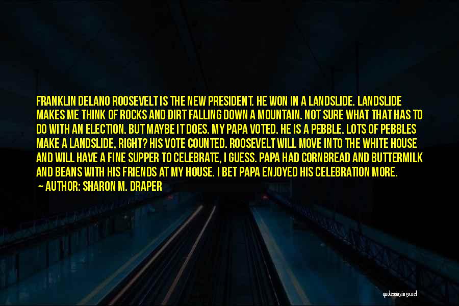 Landslide Quotes By Sharon M. Draper