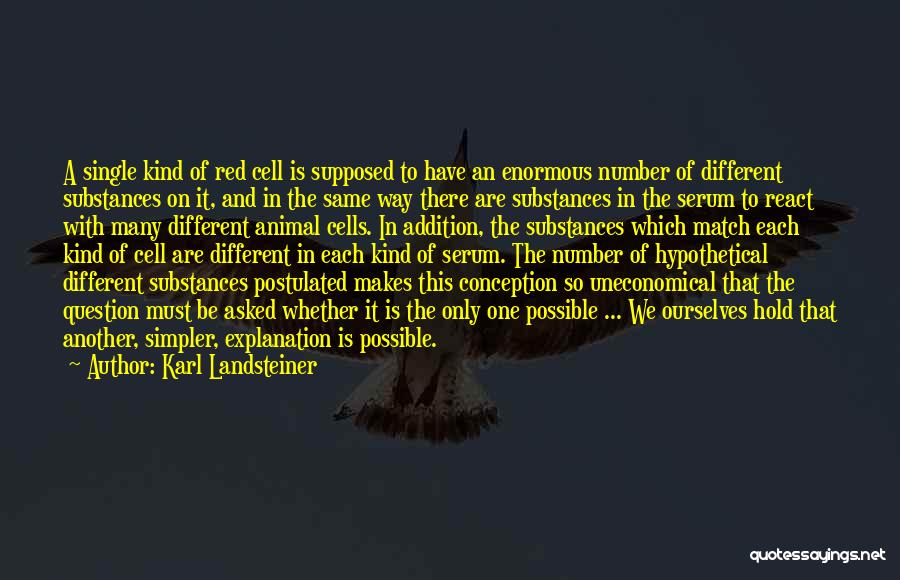 Landsteiner Quotes By Karl Landsteiner