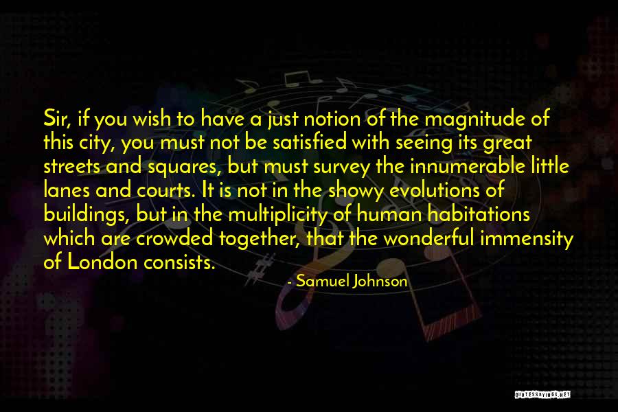 Lanes Quotes By Samuel Johnson Lanes Quotes By Samuel Johnson