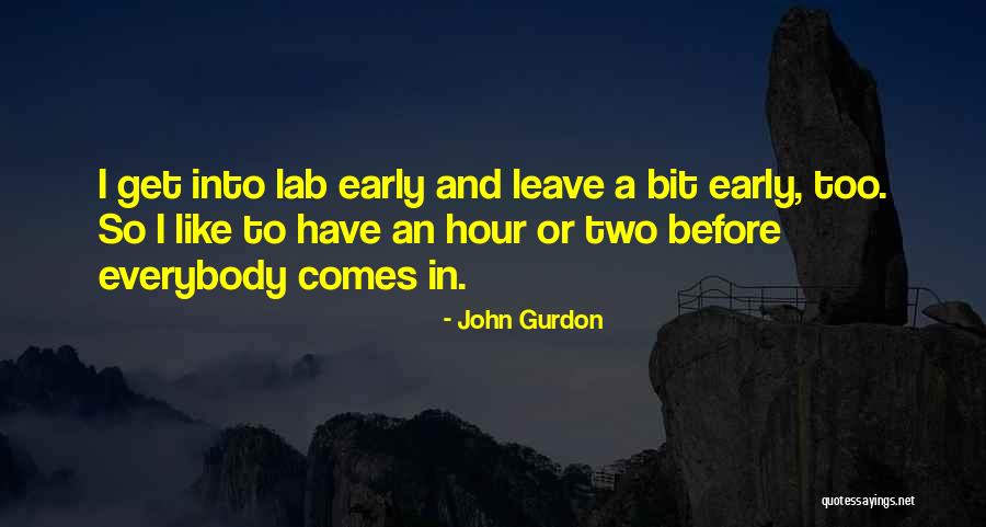 Lanettie Quotes By John Gurdon Lanettie Quotes By John Gurdon