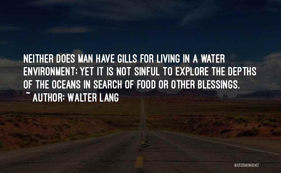 Lang Quotes By Walter Lang