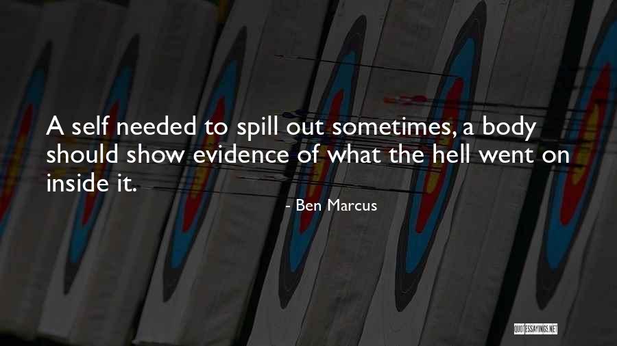 Langberg Blaine Quotes By Ben Marcus