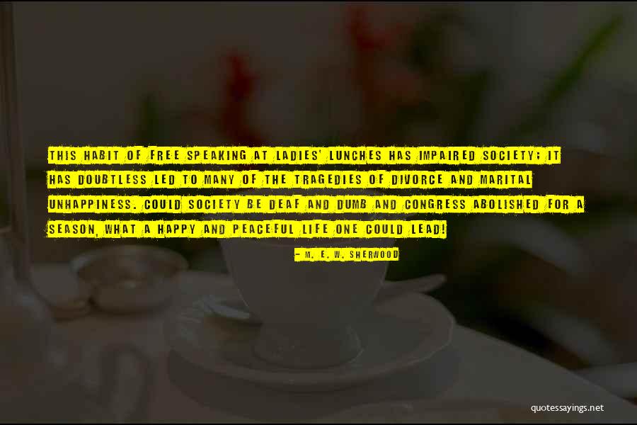 Langeweile Gesicht Quotes By M. E. W. Sherwood Langeweile Gesicht Quotes By M. E. W. Sherwood