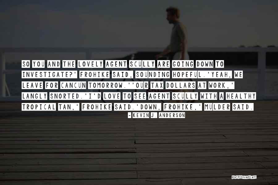 Langley Quotes By Kevin J. Anderson Langley Quotes By Kevin J. Anderson