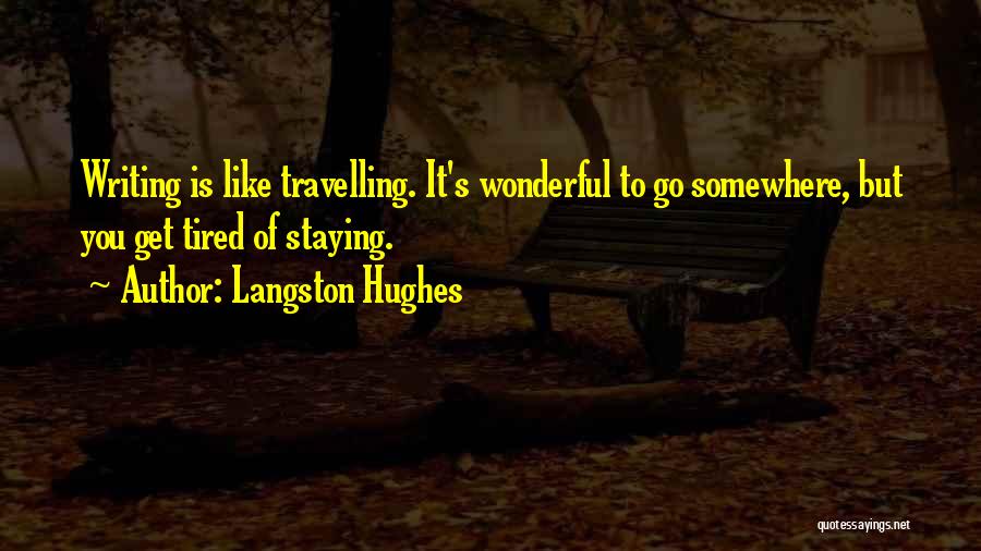 Langston Quotes By Langston Hughes