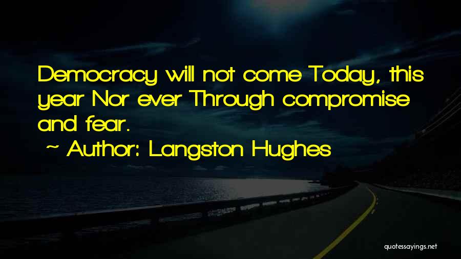 Langston Quotes By Langston Hughes