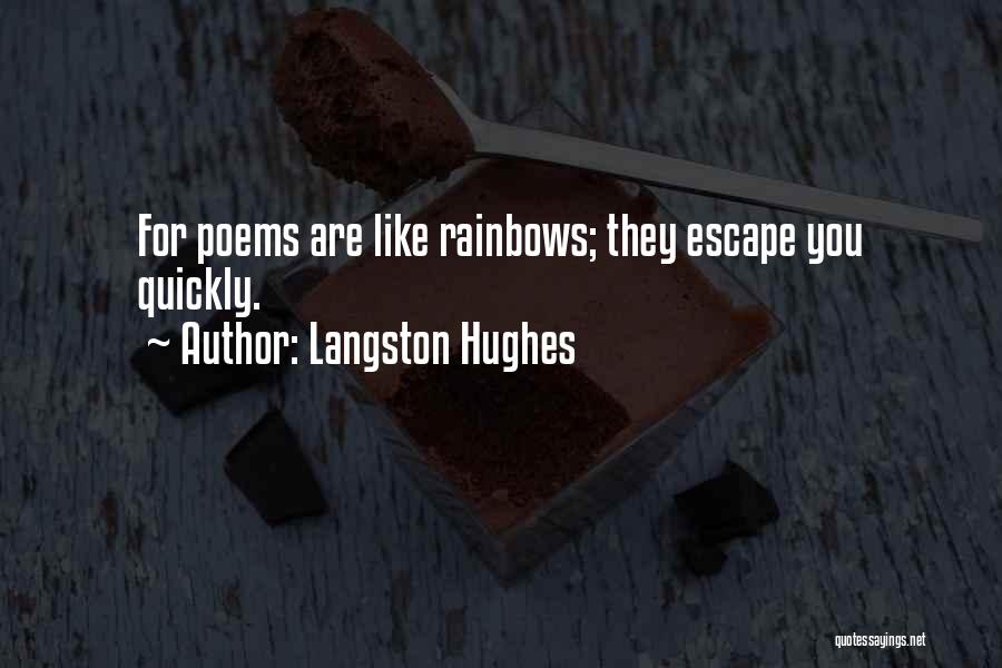 Langston Quotes By Langston Hughes