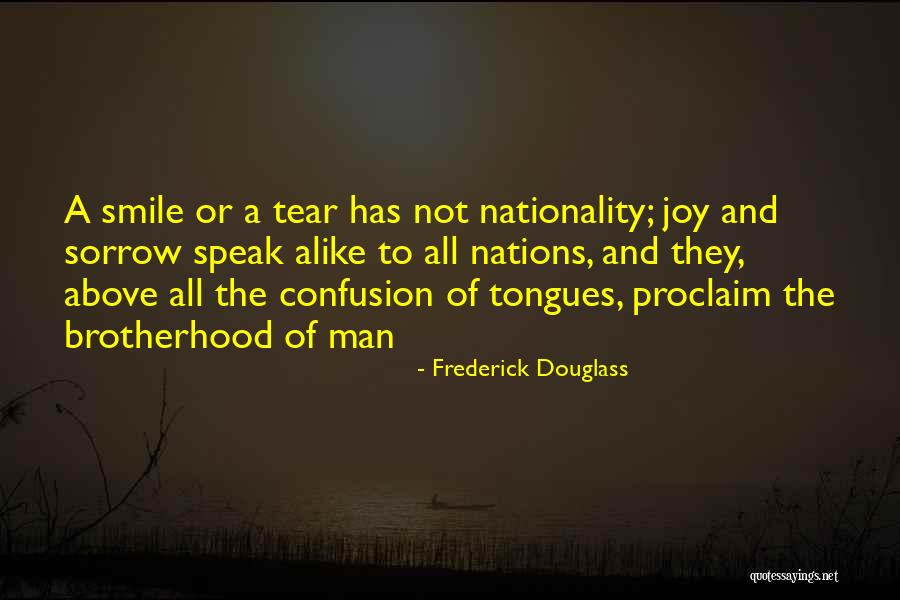 Language And Humanity Quotes By Frederick Douglass