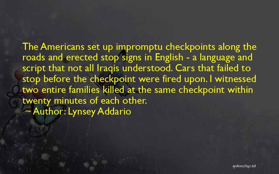 Language And Humanity Quotes By Lynsey Addario