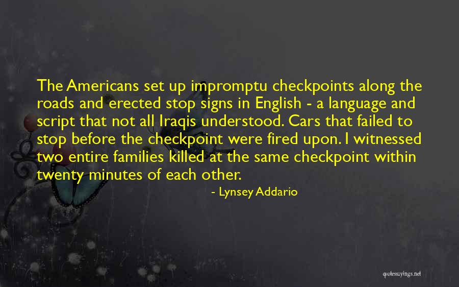 Language And Humanity Quotes By Lynsey Addario