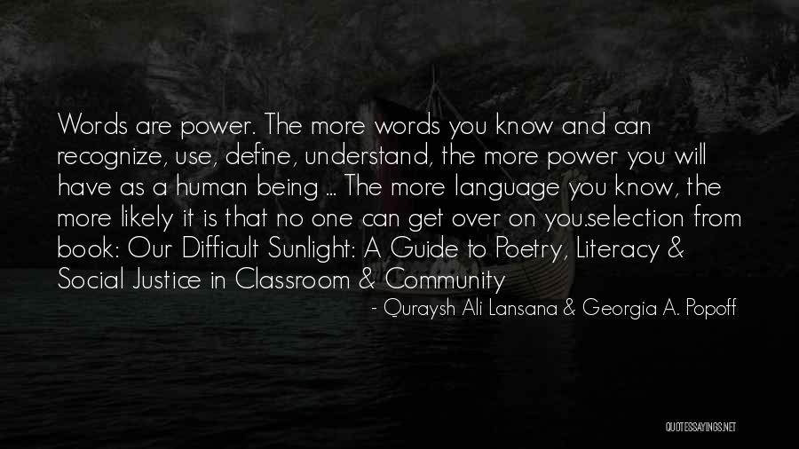 Language And Literacy Quotes By Quraysh Ali Lansana & Georgia A. Popoff Language And Literacy Quotes By Quraysh Ali Lansana & Georgia A. Popoff