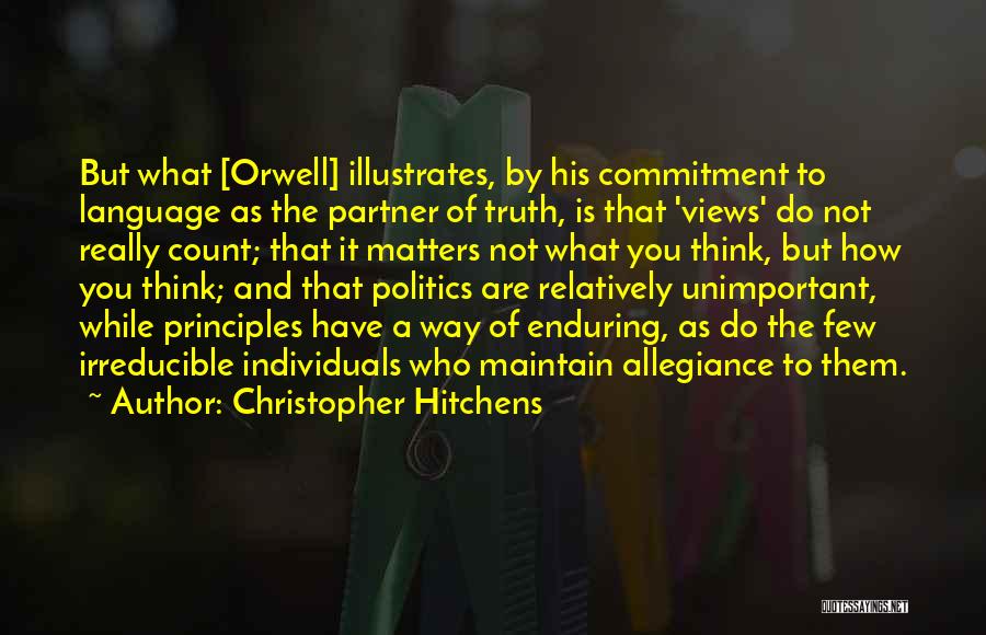 Language And Politics Quotes By Christopher Hitchens