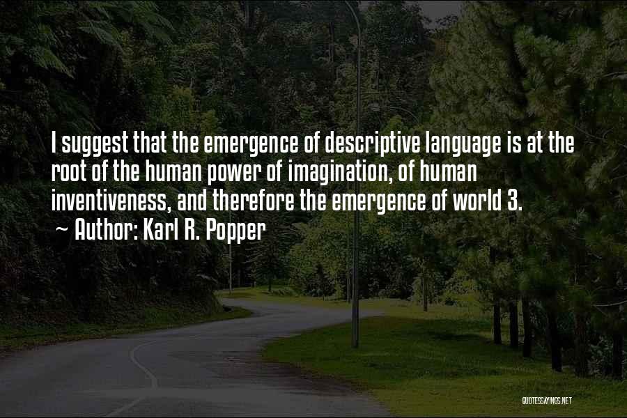 Language And Power Quotes By Karl R. Popper