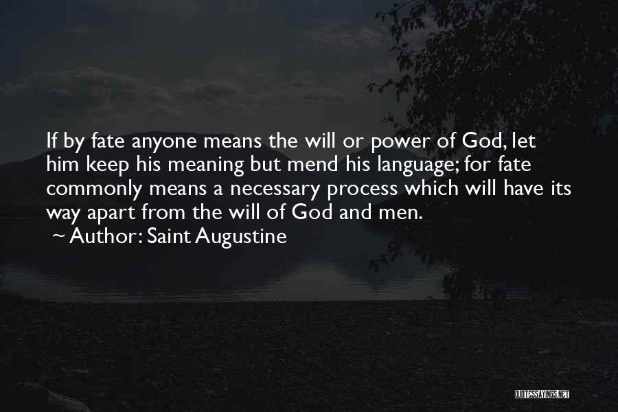 Language And Power Quotes By Saint Augustine