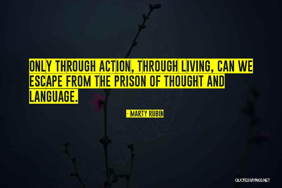 Language And Thought Quotes By Marty Rubin