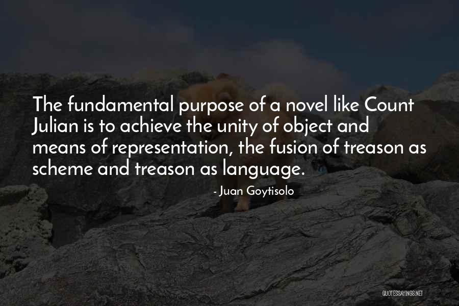 Language And Unity Quotes By Juan Goytisolo