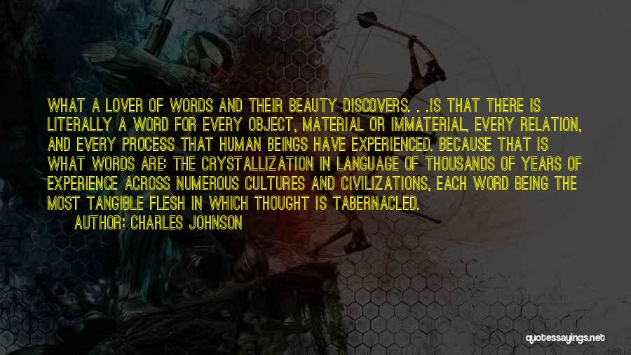 Language And Writing Quotes By Charles Johnson