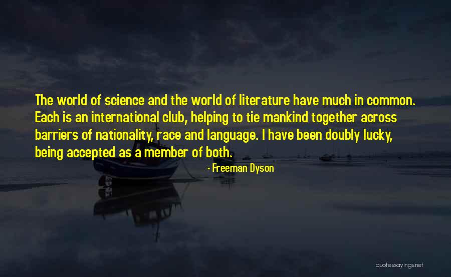 Language Barriers Quotes By Freeman Dyson Language Barriers Quotes By Freeman Dyson