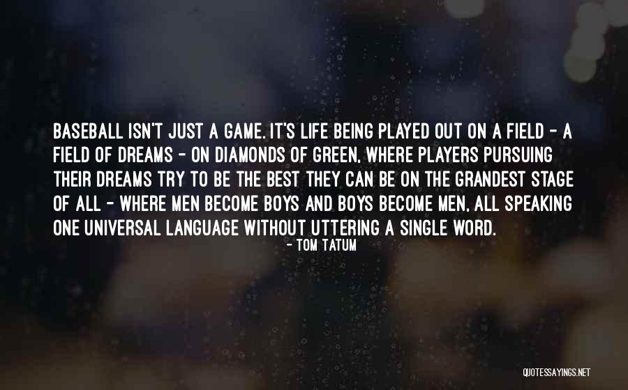 Language Game Quotes By Tom Tatum Language Game Quotes By Tom Tatum