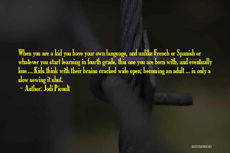 Language Learning Quotes By Jodi Picoult