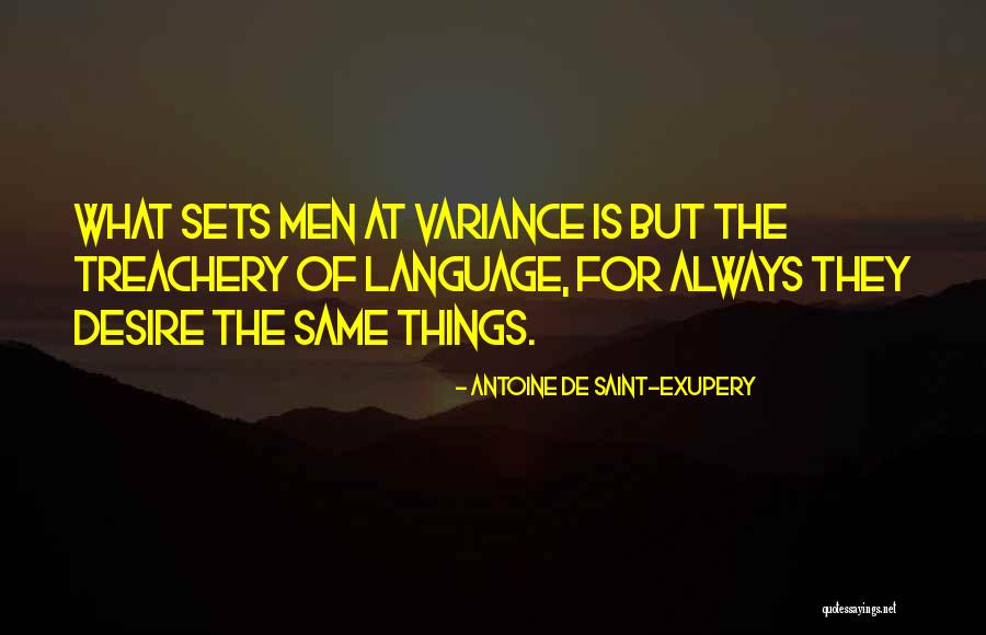 Language Of Desire Quotes By Antoine De Saint-Exupery Language Of Desire Quotes By Antoine De Saint-Exupery