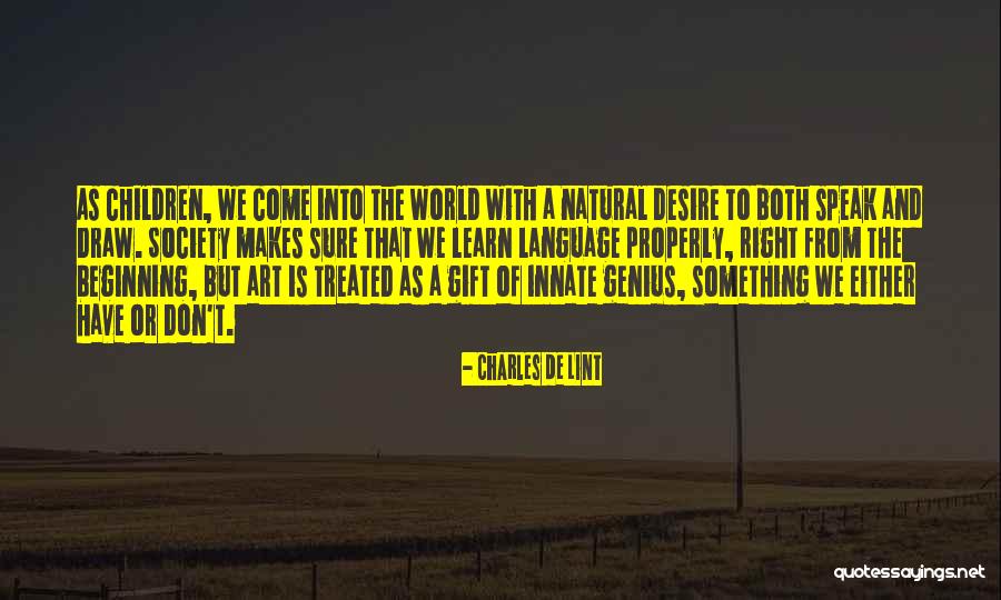 Language Of Desire Quotes By Charles De Lint Language Of Desire Quotes By Charles De Lint