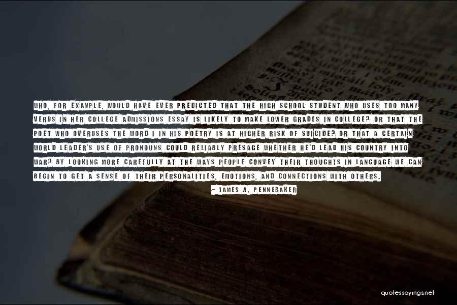 Language Of Emotions Quotes By James W. Pennebaker Language Of Emotions Quotes By James W. Pennebaker