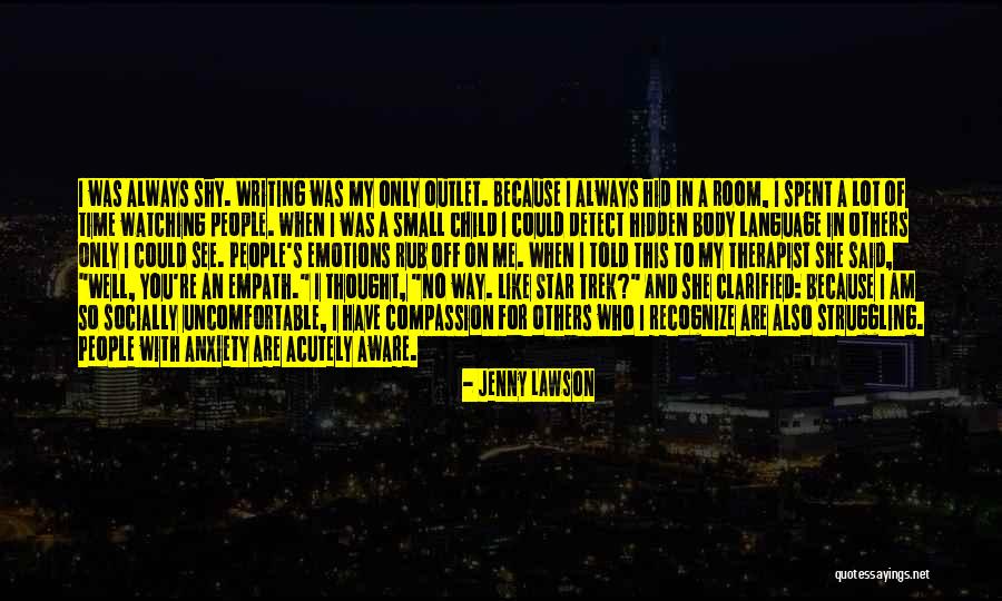 Language Of Emotions Quotes By Jenny Lawson Language Of Emotions Quotes By Jenny Lawson