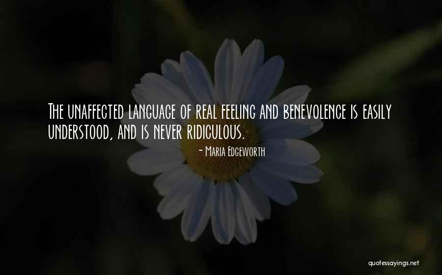 Language Of Feelings Quotes By Maria Edgeworth Language Of Feelings Quotes By Maria Edgeworth