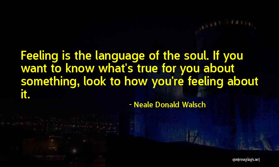 Language Of Feelings Quotes By Neale Donald Walsch Language Of Feelings Quotes By Neale Donald Walsch