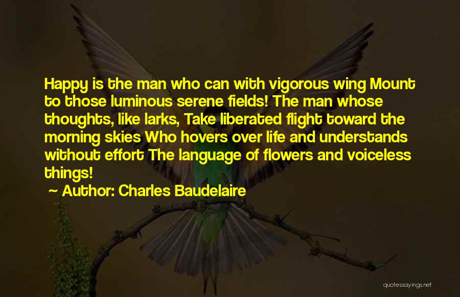 Language Of Flowers Quotes By Charles Baudelaire