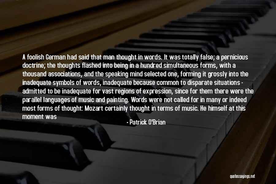 Language Of Mind Quotes By Patrick O'Brian Language Of Mind Quotes By Patrick O'Brian