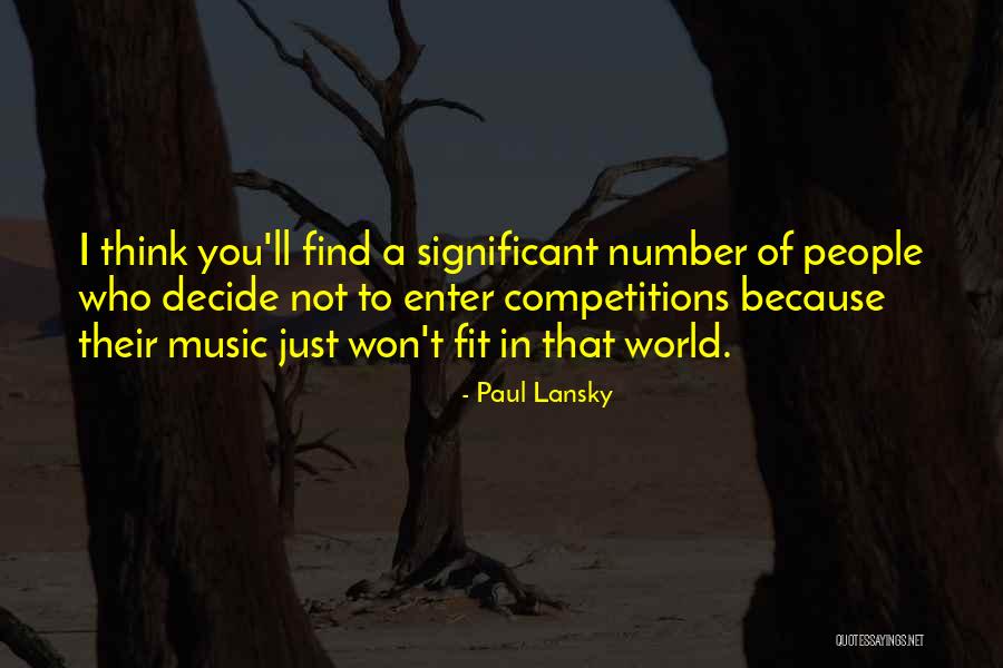 Lansky Quotes By Paul Lansky