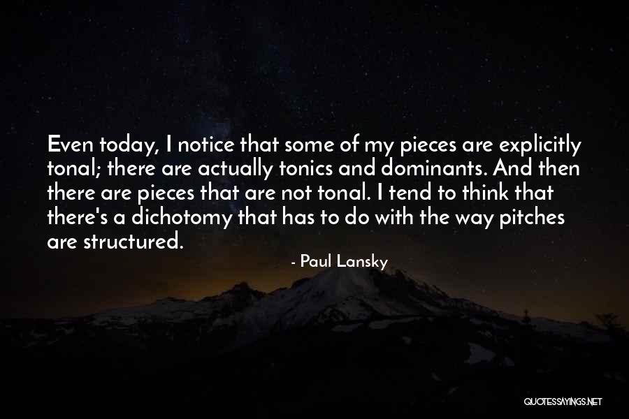 Lansky Quotes By Paul Lansky