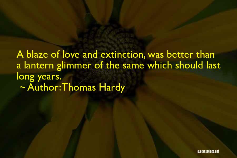 Lantern Love Quotes By Thomas Hardy