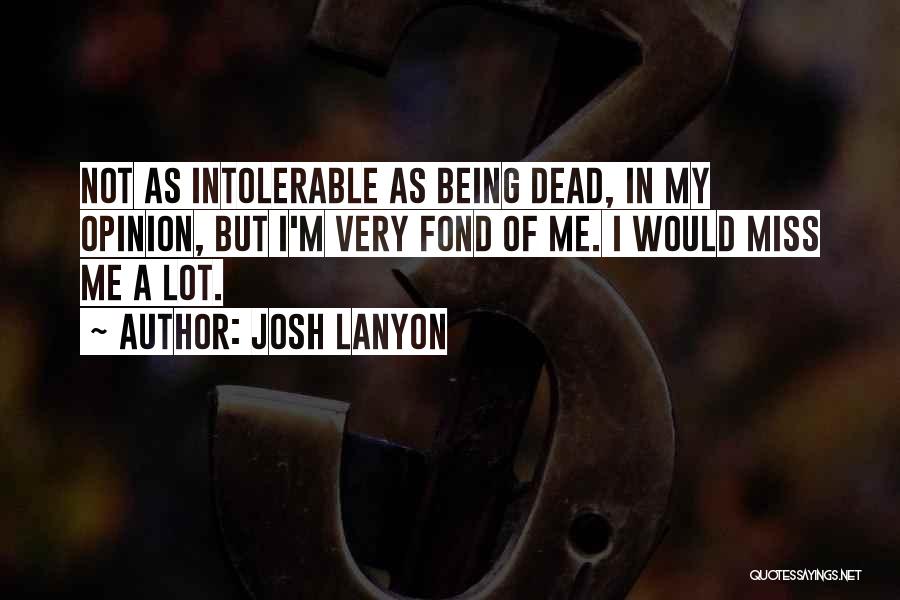 Lanyon Quotes By Josh Lanyon