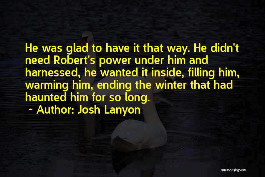 Lanyon Quotes By Josh Lanyon