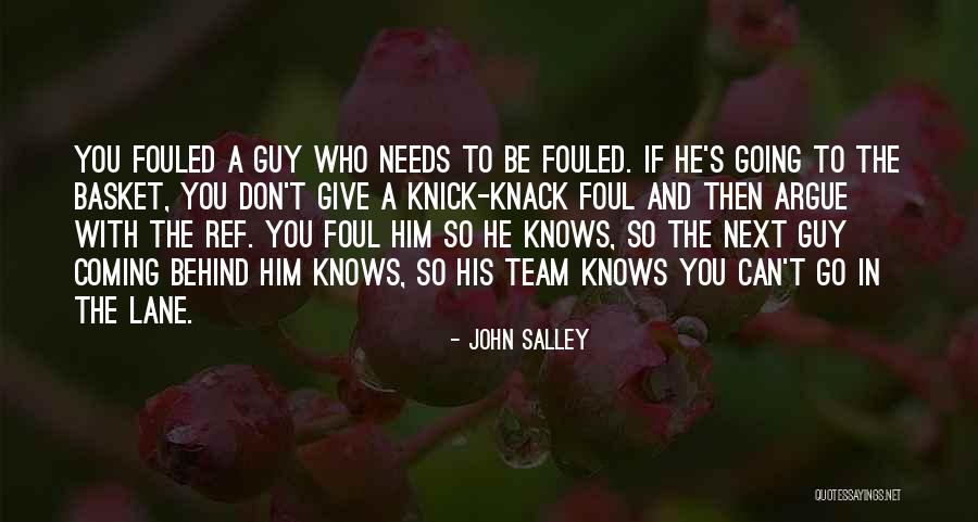 Lanzarse Al Quotes By John Salley Lanzarse Al Quotes By John Salley