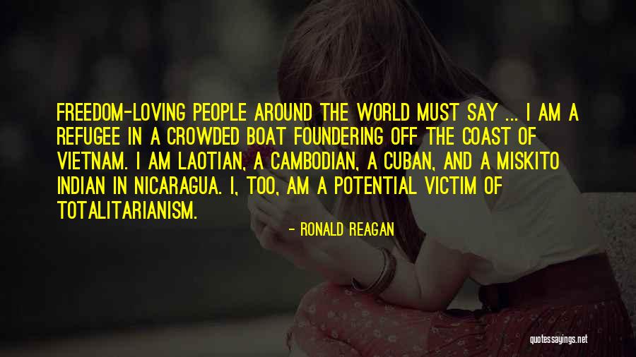Laotian People Quotes By Ronald Reagan Laotian People Quotes By Ronald Reagan