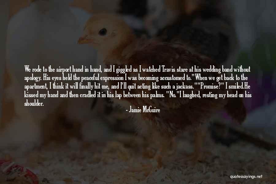 Lap Band Quotes By Jamie McGuire Lap Band Quotes By Jamie McGuire