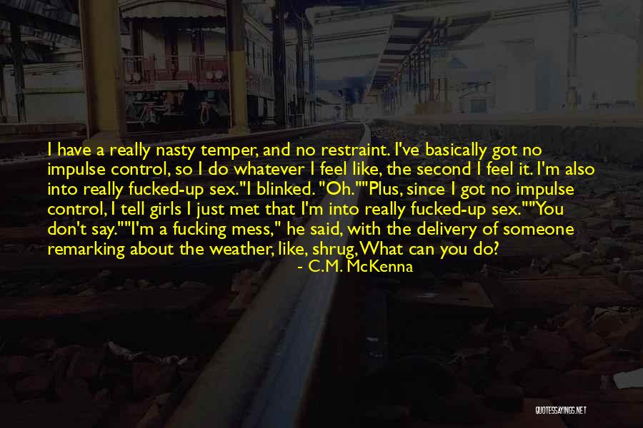 Lappas Clothing Quotes By C.M. McKenna Lappas Clothing Quotes By C.M. McKenna
