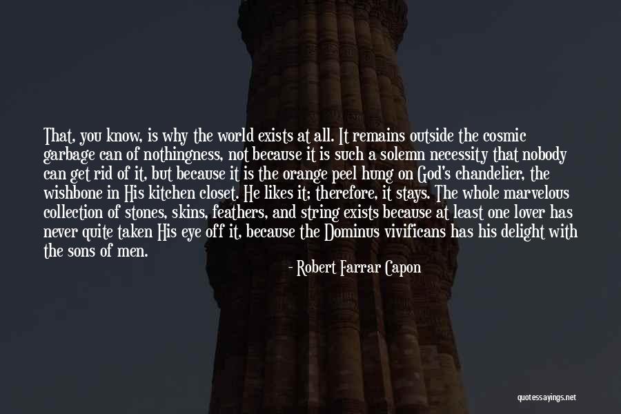 Lapprentissage En Quotes By Robert Farrar Capon Lapprentissage En Quotes By Robert Farrar Capon