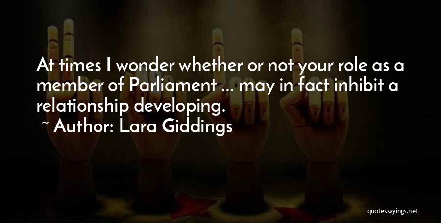 Lara Giddings Quotes 272711