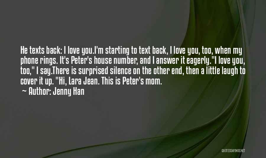 Lara Jean And Peter Quotes By Jenny Han